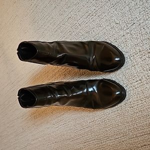 Stuart Weitzman Leather Wedge Boots